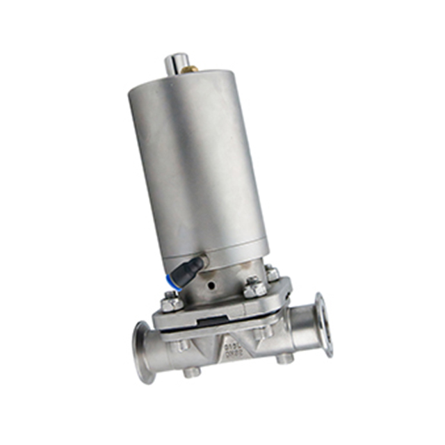 Válvula de diafragma de combinação de personalização manual de aço inoxidável sanitário