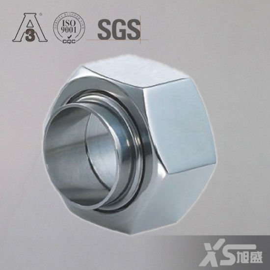 Junta solta de união hexagonal sanitária de aço inoxidável AISI304