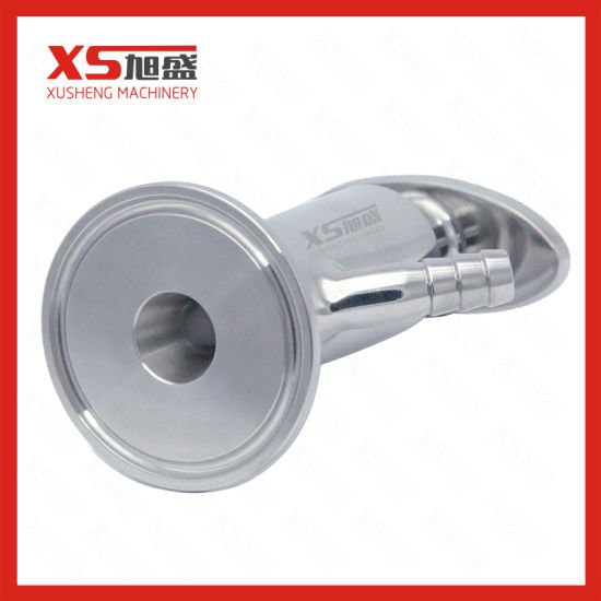 Válvula de Amostra Triclamp de Aço Inoxidável Sanitário Ss304