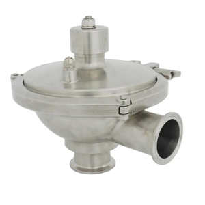 Válvula reguladora de pressão constante pneumática sanitária carregada a ar série CPM CPMI-2