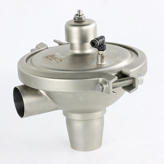 Válvula moduladora de pressão constante sanitária carregada a ar série CPM CPMO-2