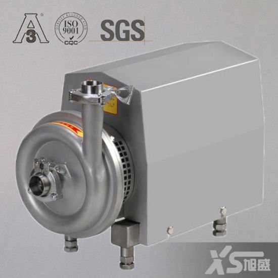 Bomba centrífuga de leite sanitário de aço inoxidável Ss304 com rotor aberto