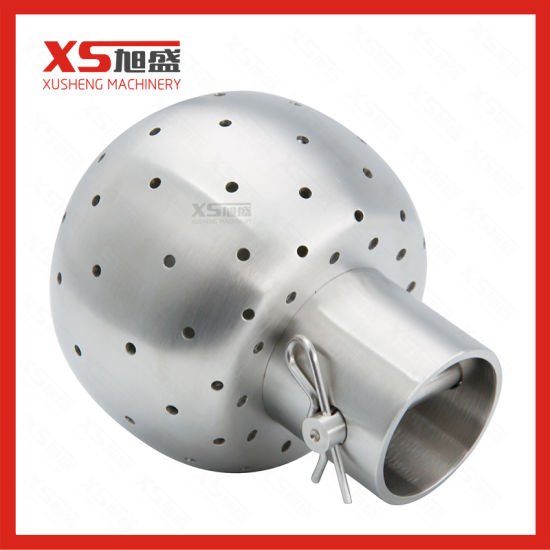 Esfera de limpeza de soldagem estática de tanque de aço inoxidável AISI304